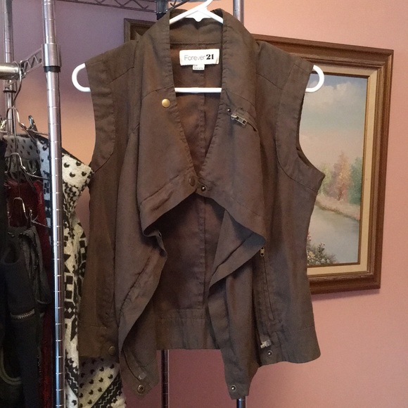 Forever 21 Modern Vest - Picture 1 of 5